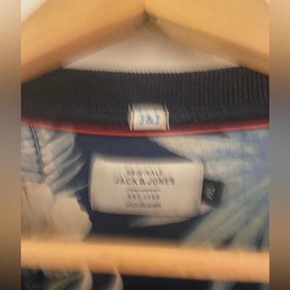 Mens Jack and Jones floral pocket xxl crew neck sweater - Picture 4 of 4